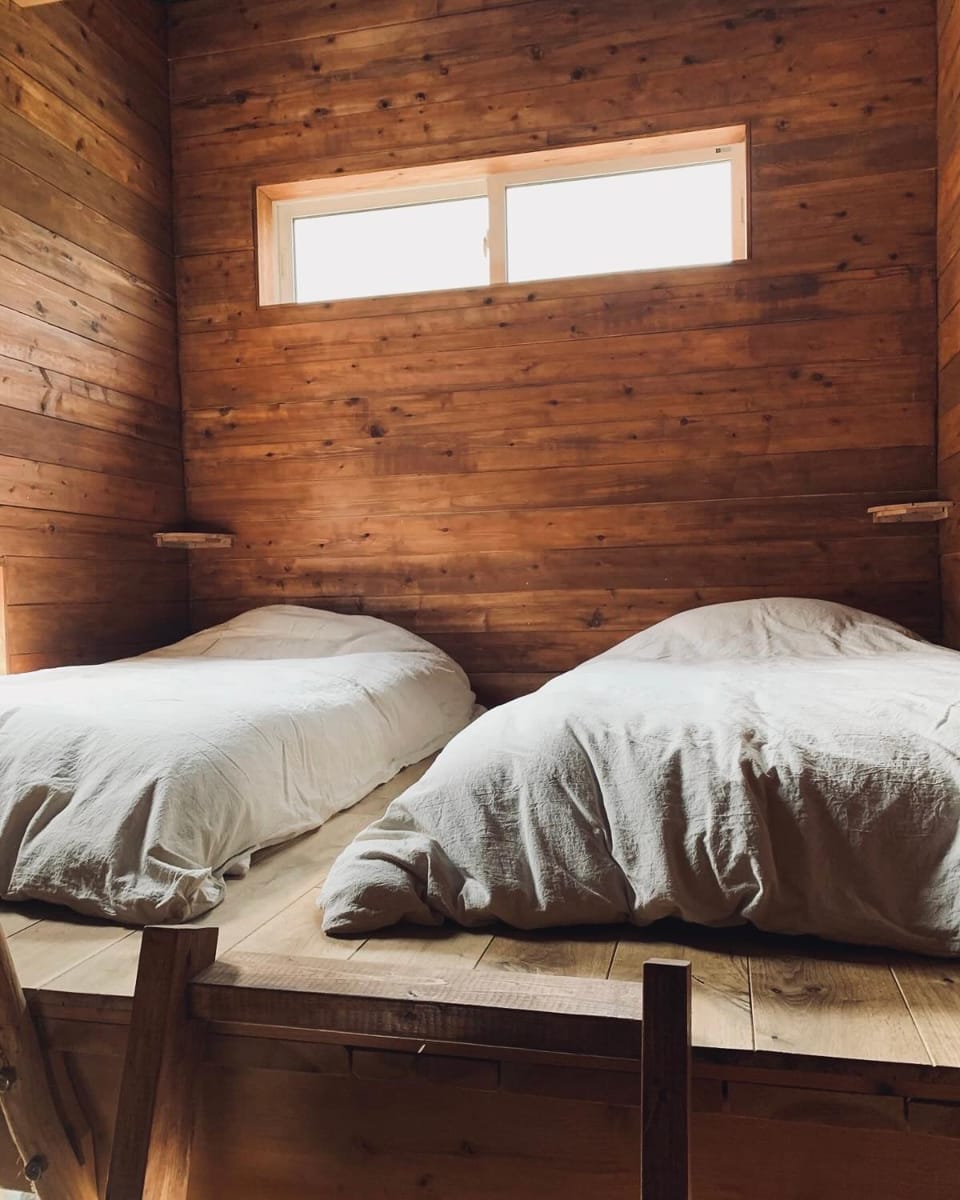 Horsemade Cabin -農園と森オシアンクル Farm stay Cabin in Hokkaido Prefecture