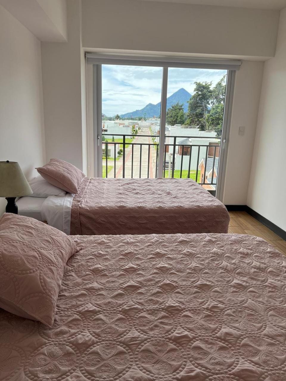 Natural landscape, Bedroom, Mountain view