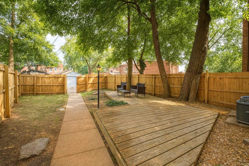 Patio, Day, Garden, Garden view
