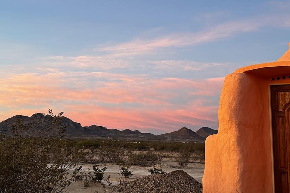 Natural landscape, Mountain view, Sunset