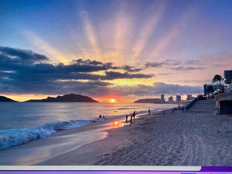 Natural landscape, Beach, Sunrise, Sunset