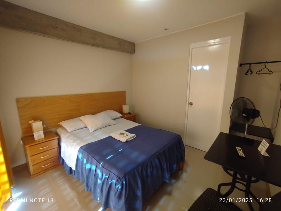 Bed, Bedroom, towels, wardrobe