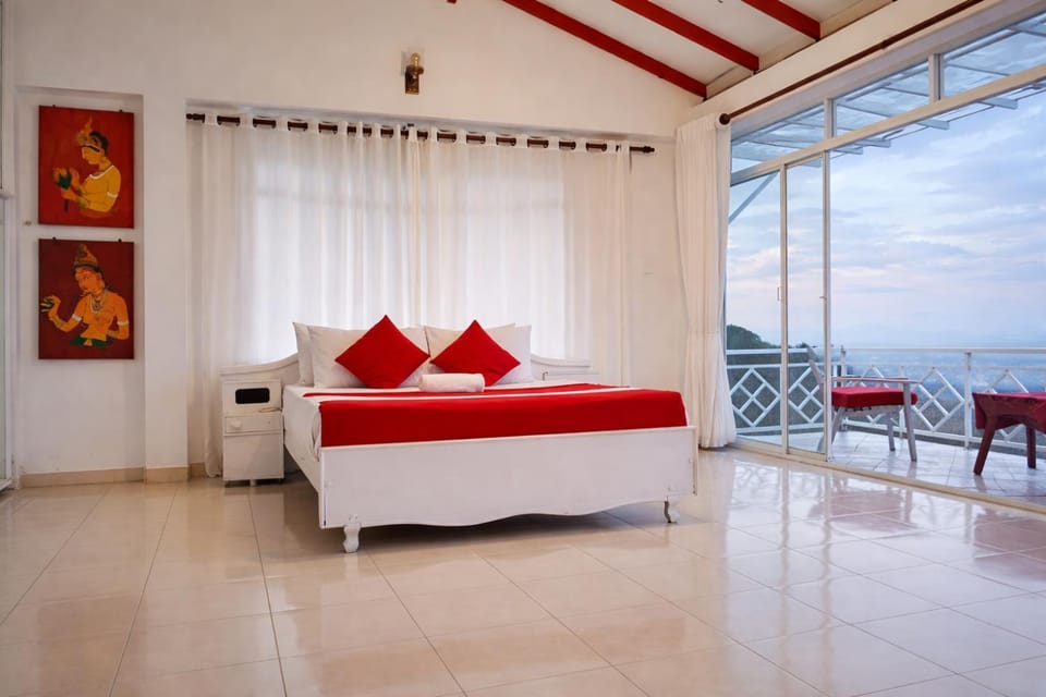 Bed, Living room, Bedroom
