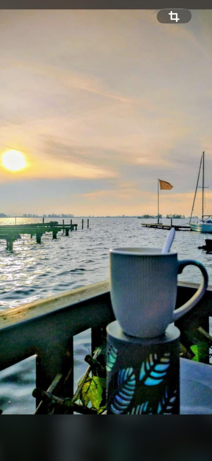 Lake view, Sunset