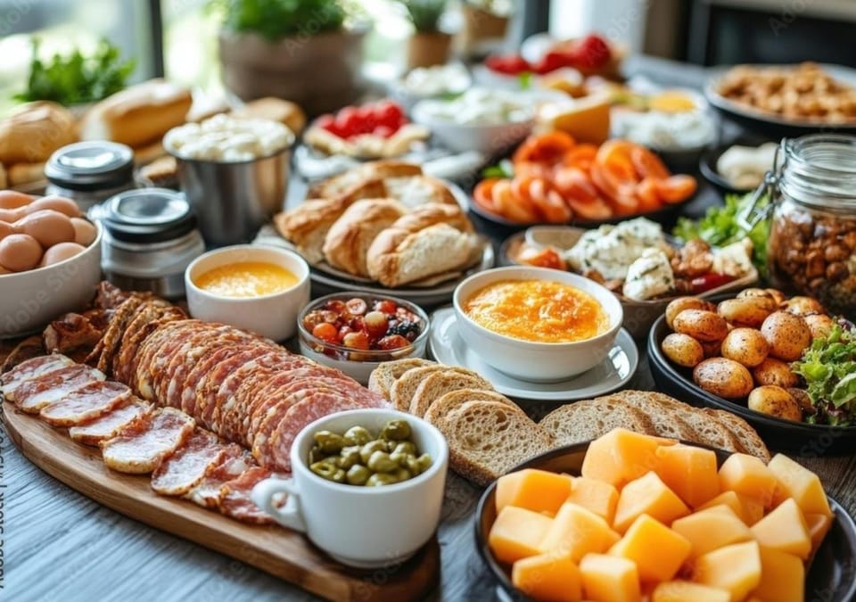 Restaurant/places to eat, Breakfast, Buffet breakfast