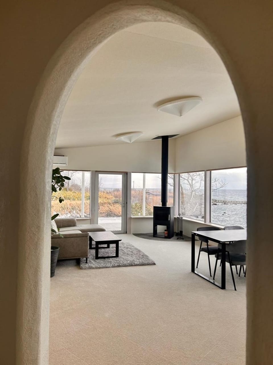 Living room, Sea view