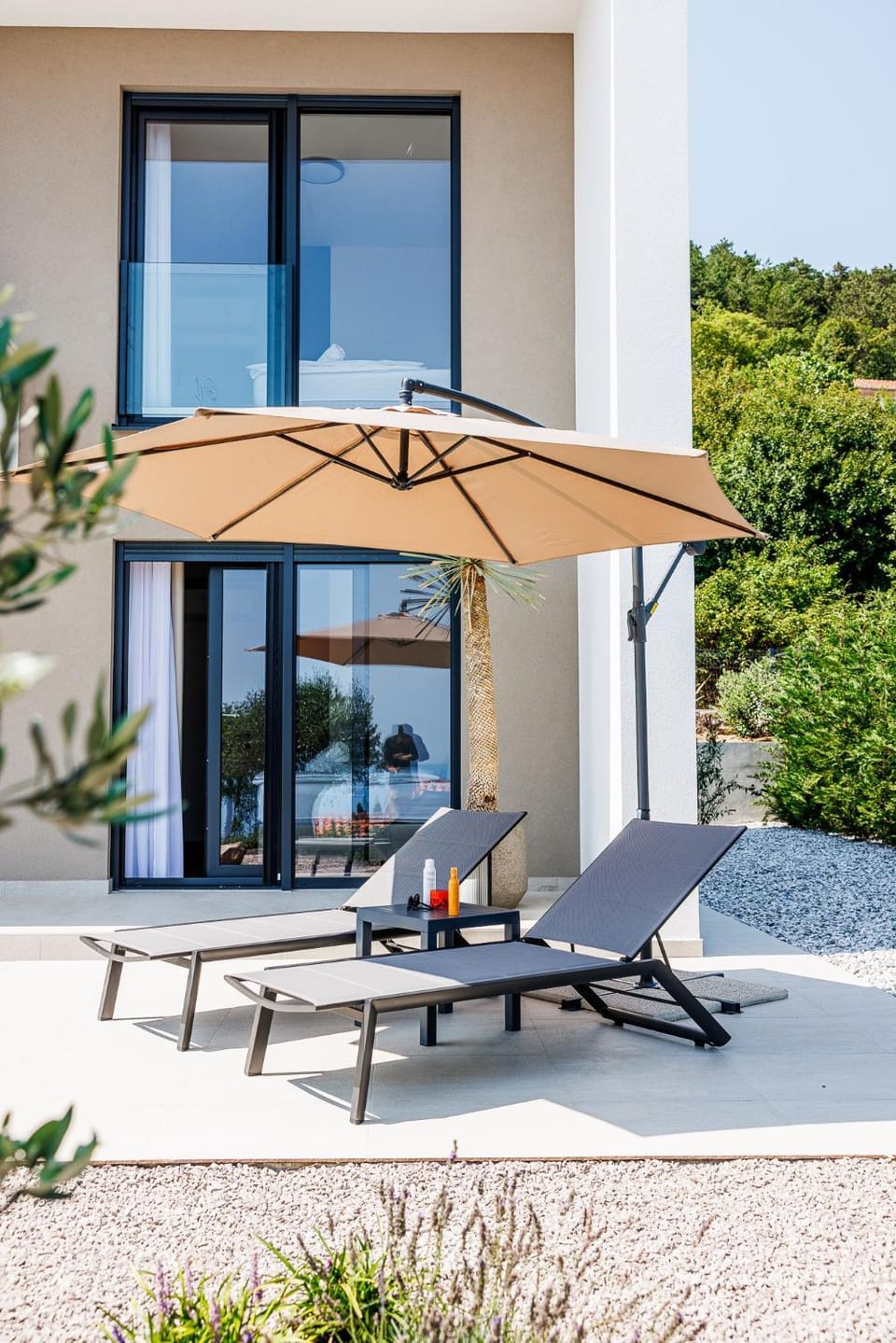 Garden, Balcony/Terrace, Garden view, sunbed