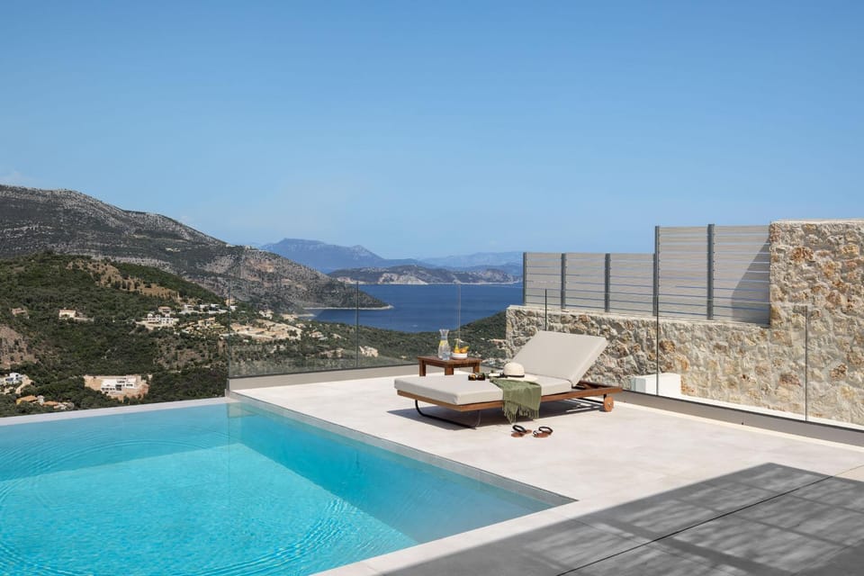 Pool view, sunbed