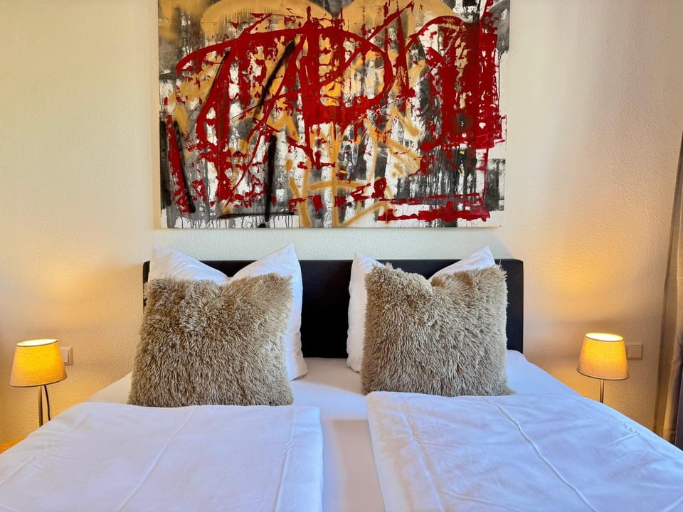 Bed, Decorative detail, Bedroom