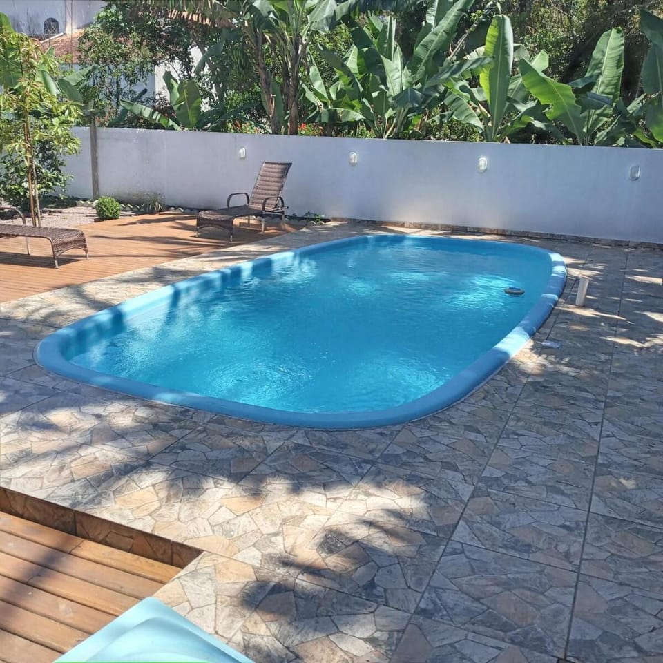 Casa Lourdes - Piscina área grande 500m da praia House in State of Santa Catarina