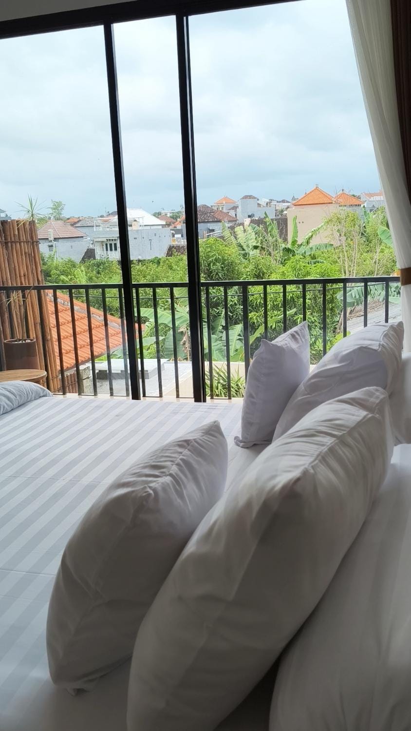 Bed, Natural landscape, Bedroom