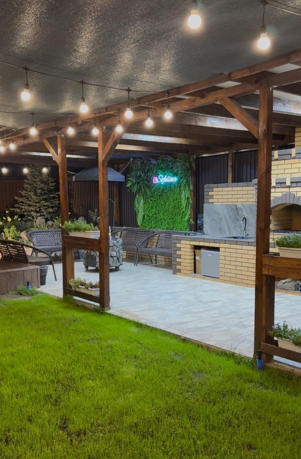 Night, Activities, Garden, Garden view, Area and facilities