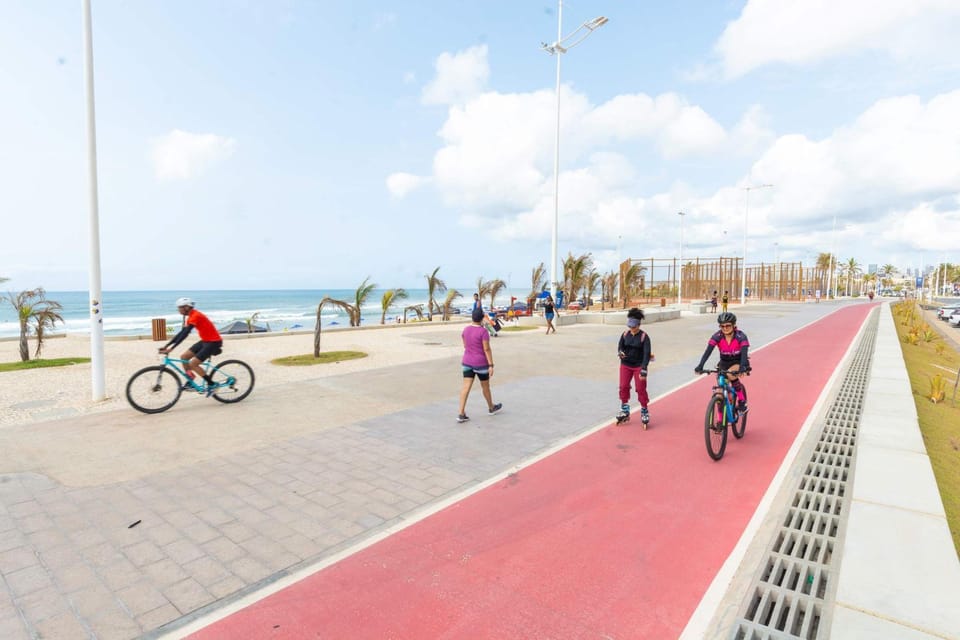 Nearby landmark, People, Cycling
