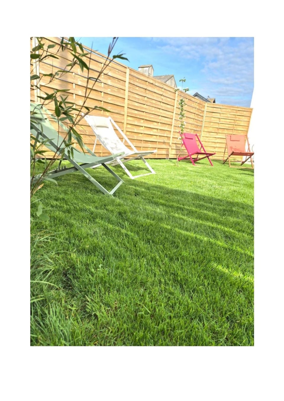 Spring, Garden, sunbed