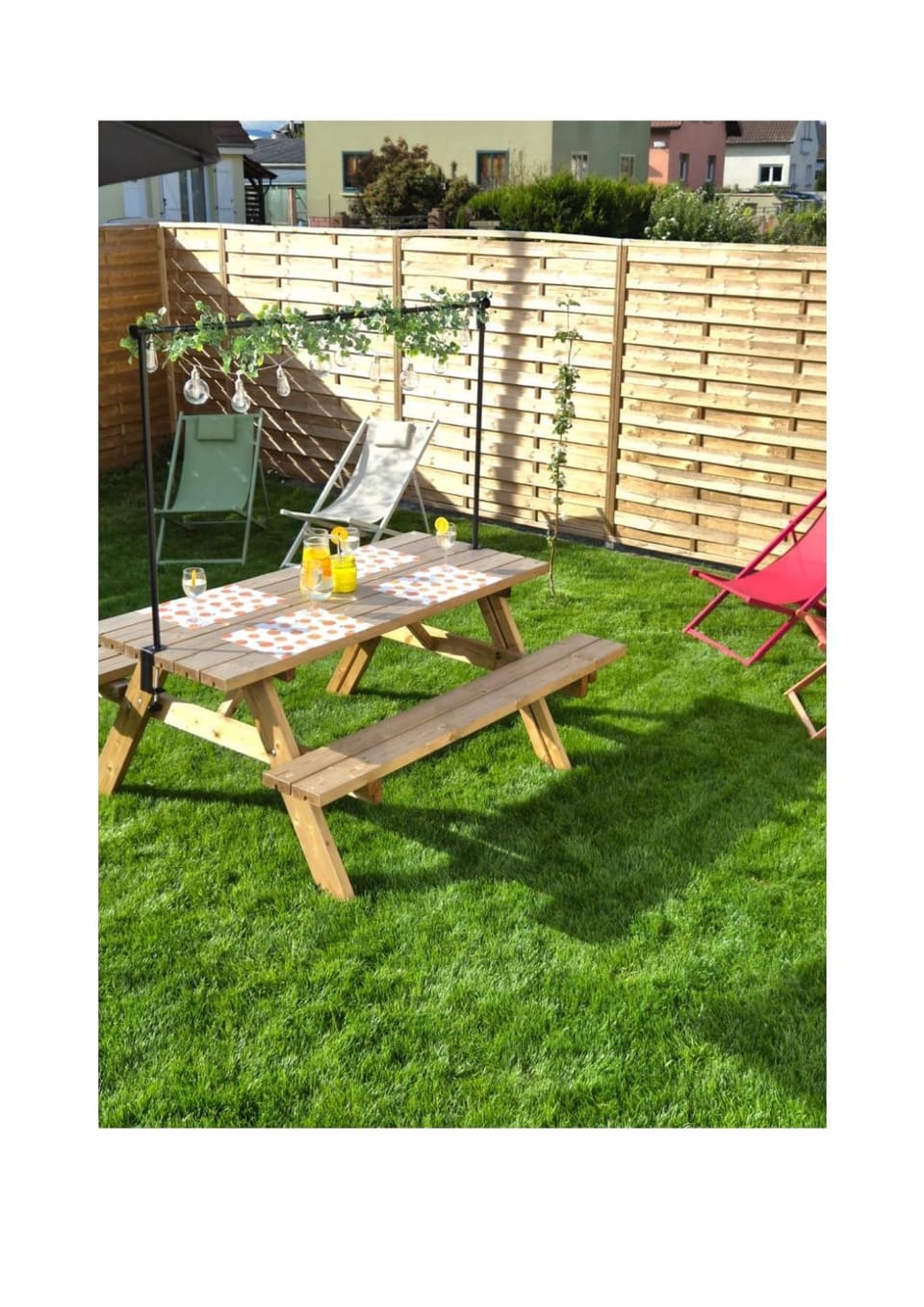 Spring, Garden, sunbed