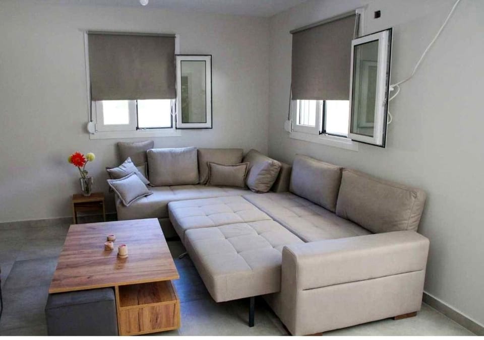 Bed, Living room, Photo of the whole room, Seating area