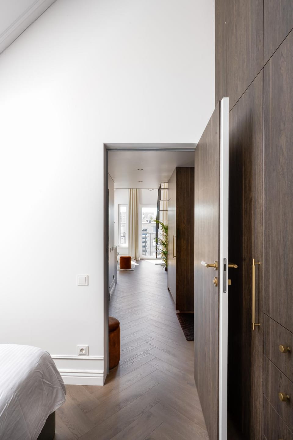 Bed, Photo of the whole room, Bedroom, wardrobe