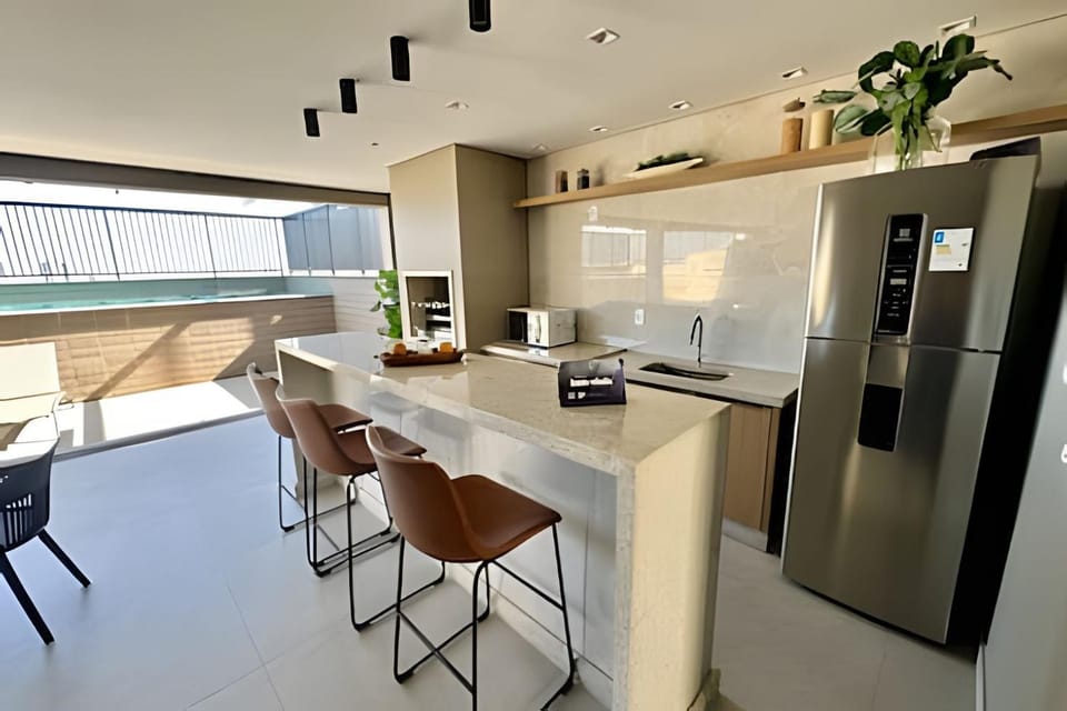 Studio Encanto no Santa Maria. Apartment in Uberlândia