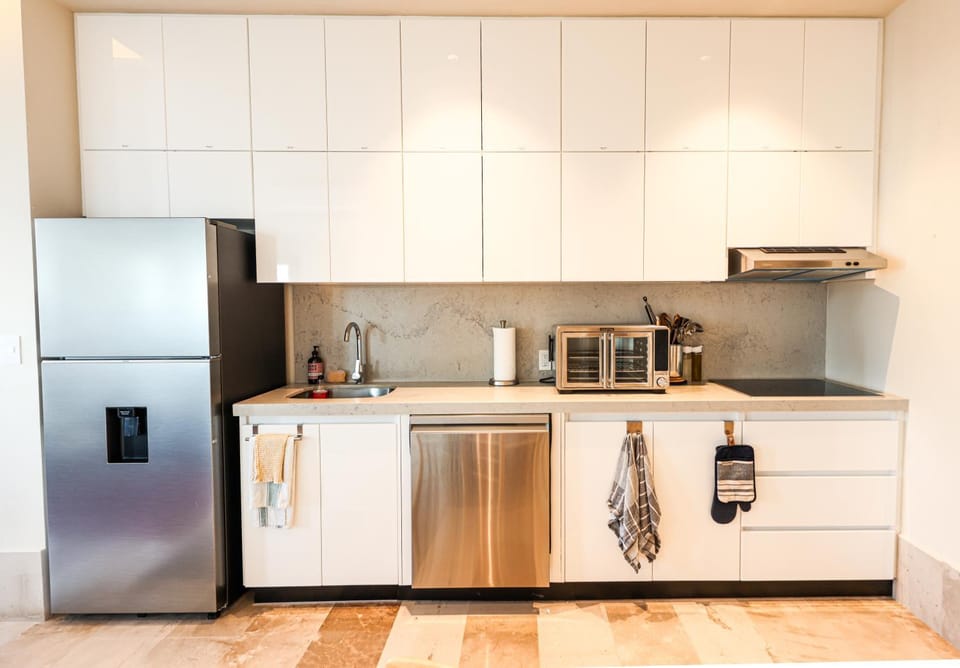 dishwasher, oven, stove, kitchen