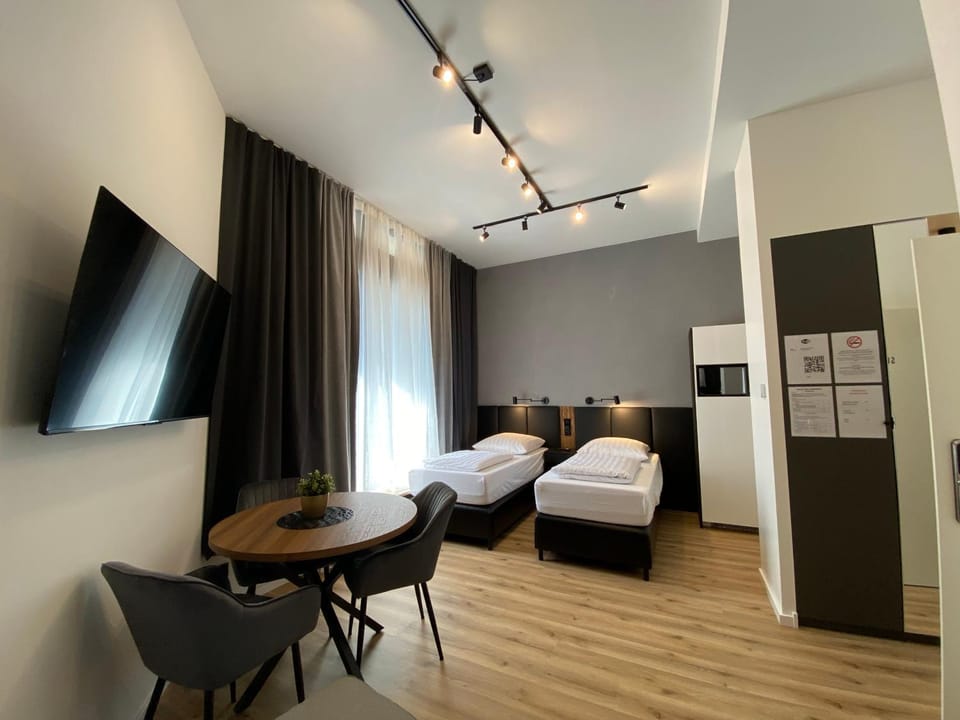 Bed, TV and multimedia