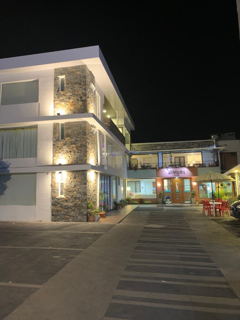 Property building, Night