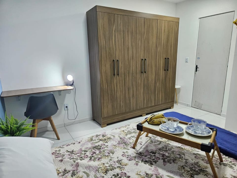 Bedroom, wardrobe, air conditioner