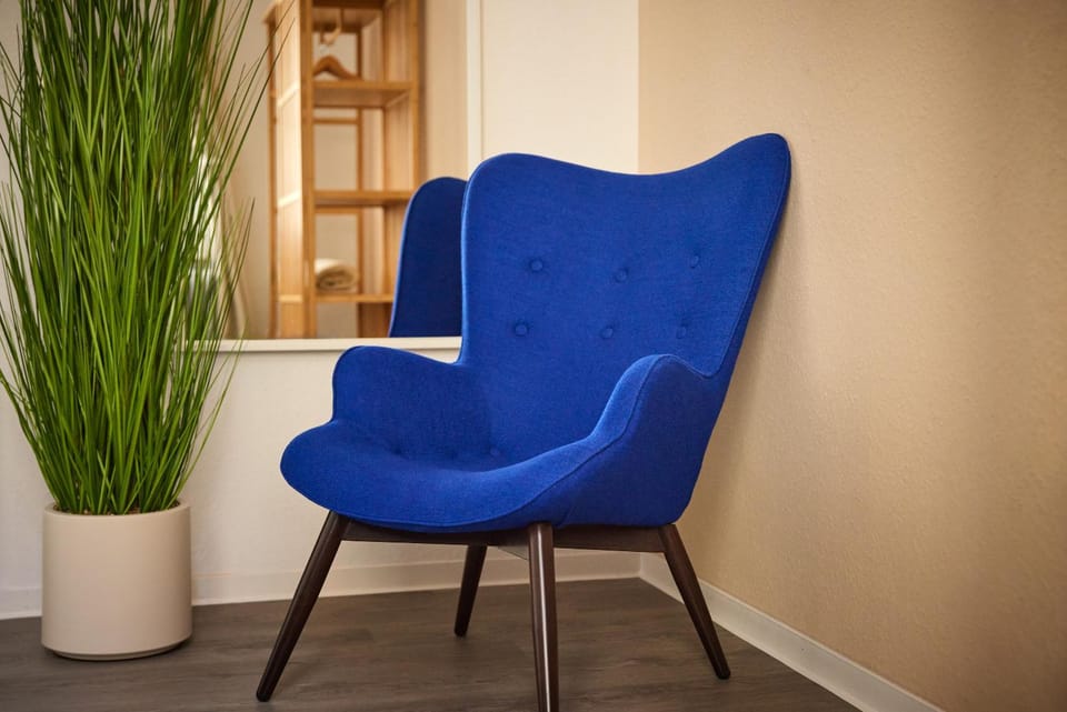 Seating area, Bedroom