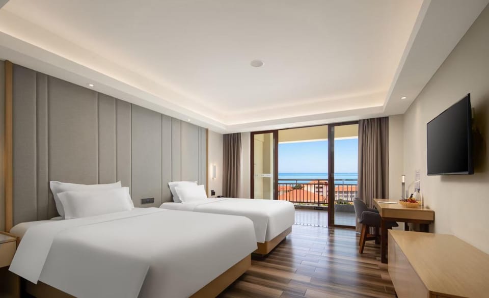 Bedroom, Sea view