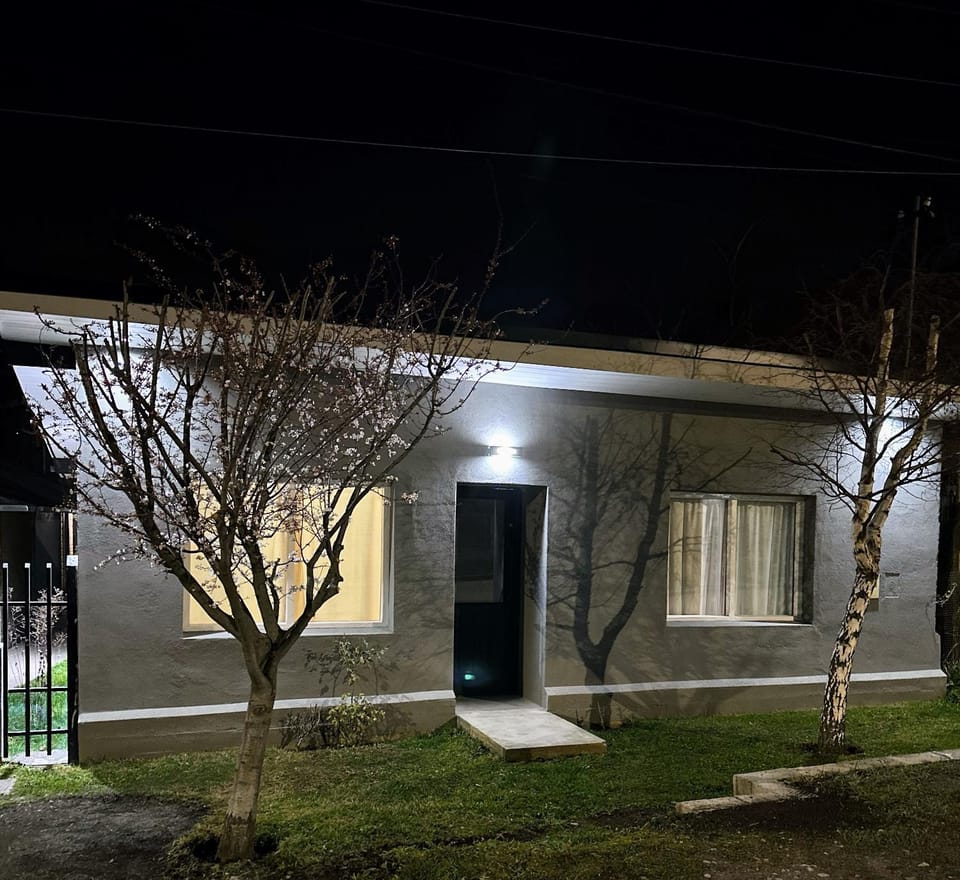 Facade/entrance, Night, Garden