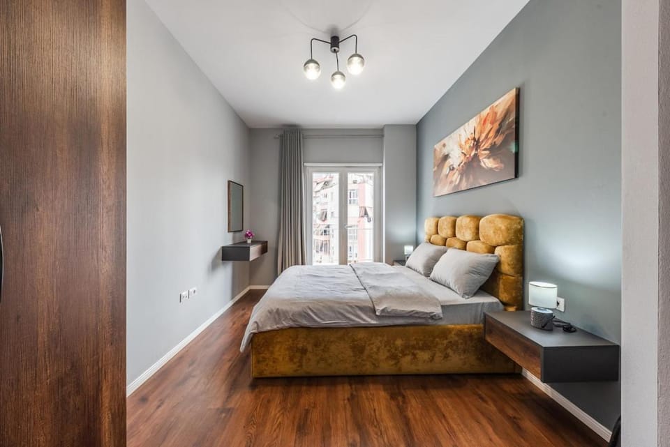 Vista Luxe Balcony with Free Private Parking Apartment in Tirana