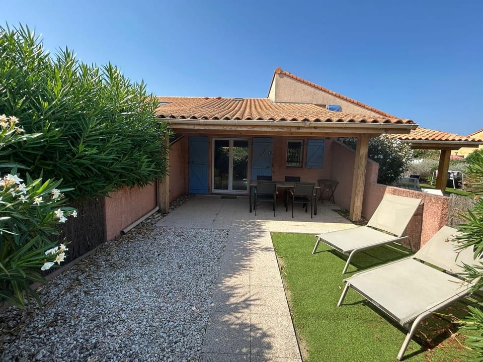 Villa T2 à 100m de la plage, piscine, tennis House in Saint-Cyprien