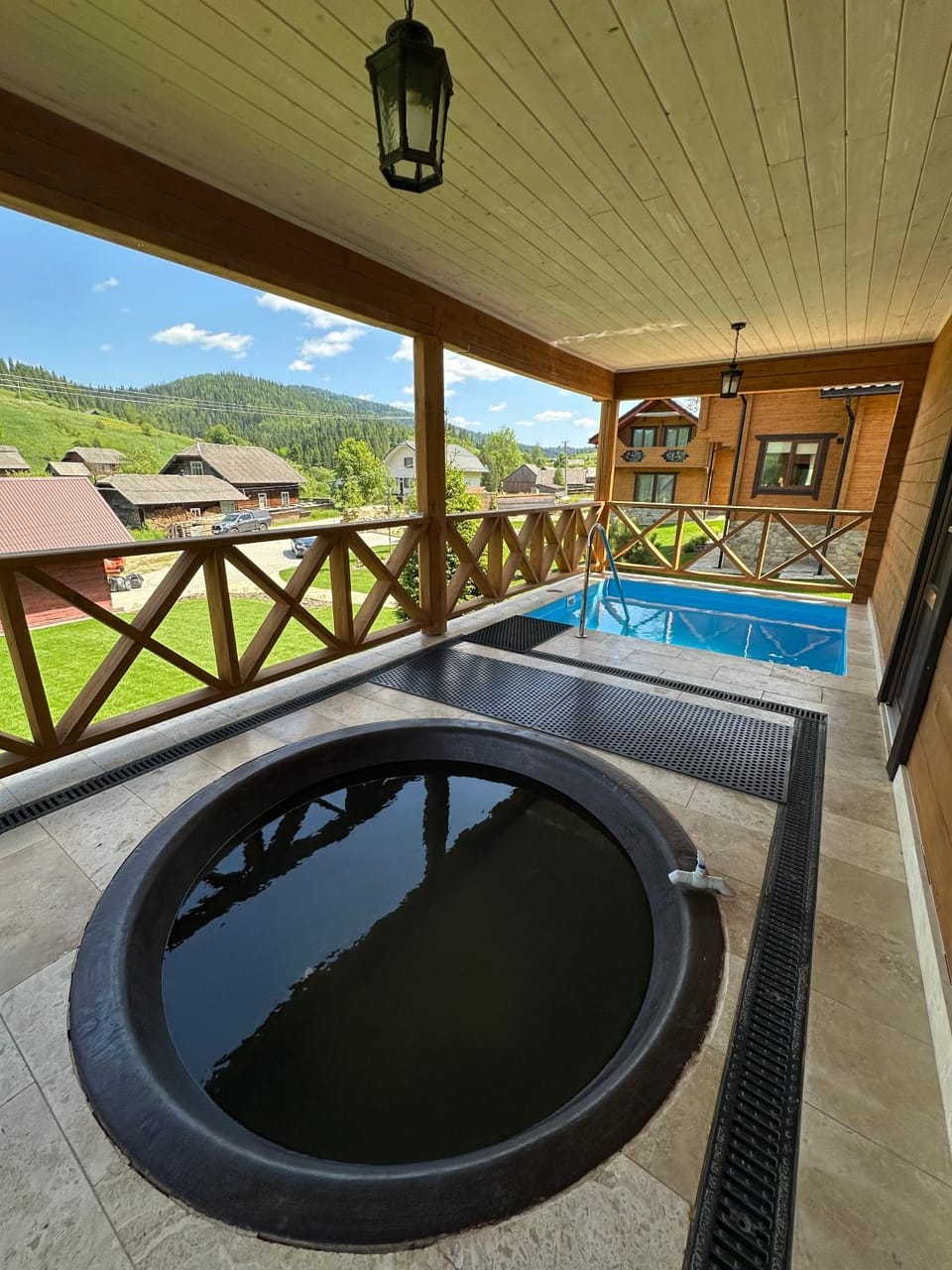 Day, Natural landscape, View (from property/room), Balcony/Terrace, Mountain view, Pool view, Swimming pool