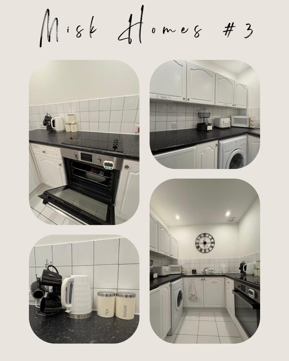 toaster, washing machine, kitchen