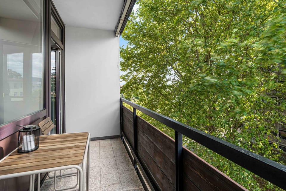 Balcony/Terrace, Seating area, Garden view