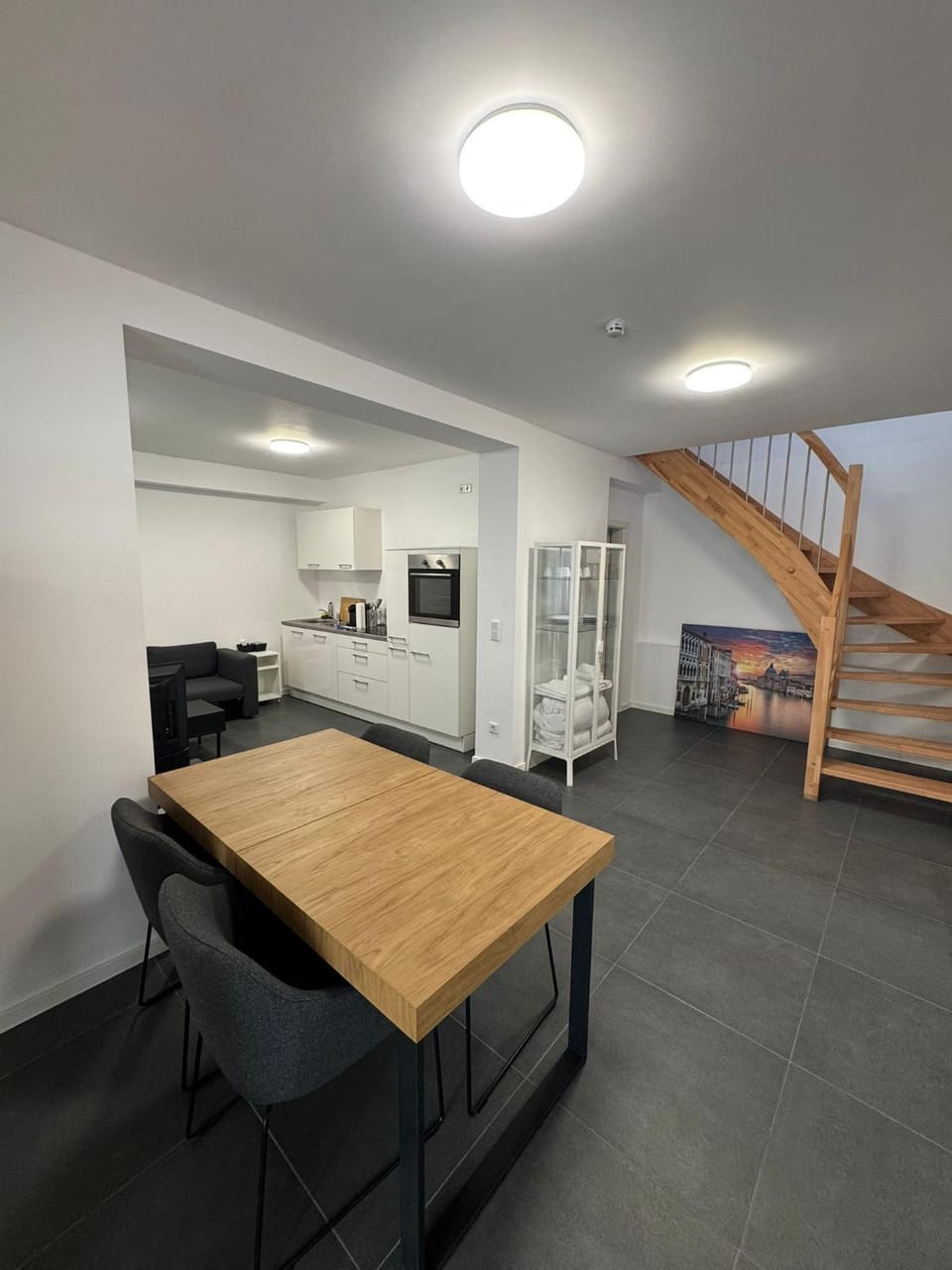 Kitchen or kitchenette, Living room, Dining area, Food, Food, stove, kitchen, kitchen