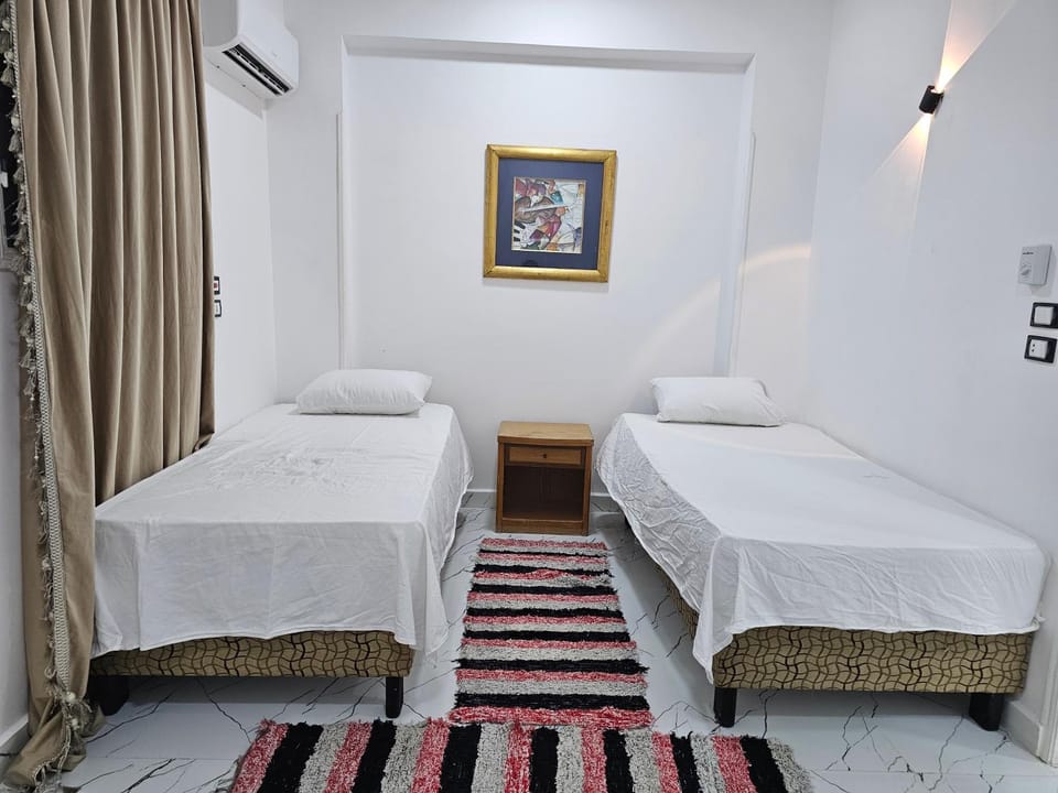 Photo of the whole room, Bedroom, air conditioner