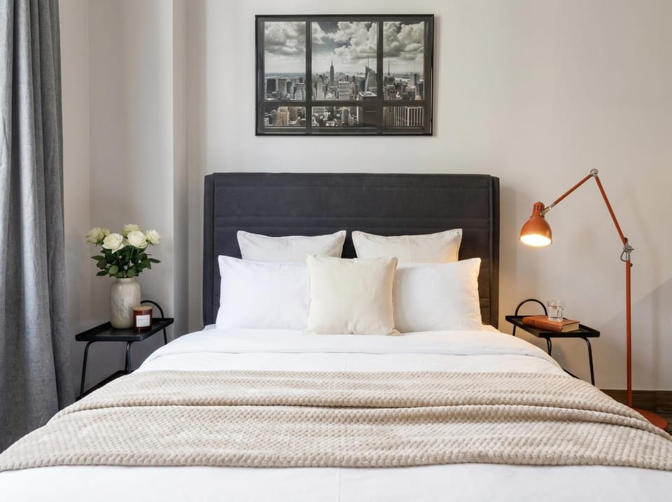 Bed, Bedroom