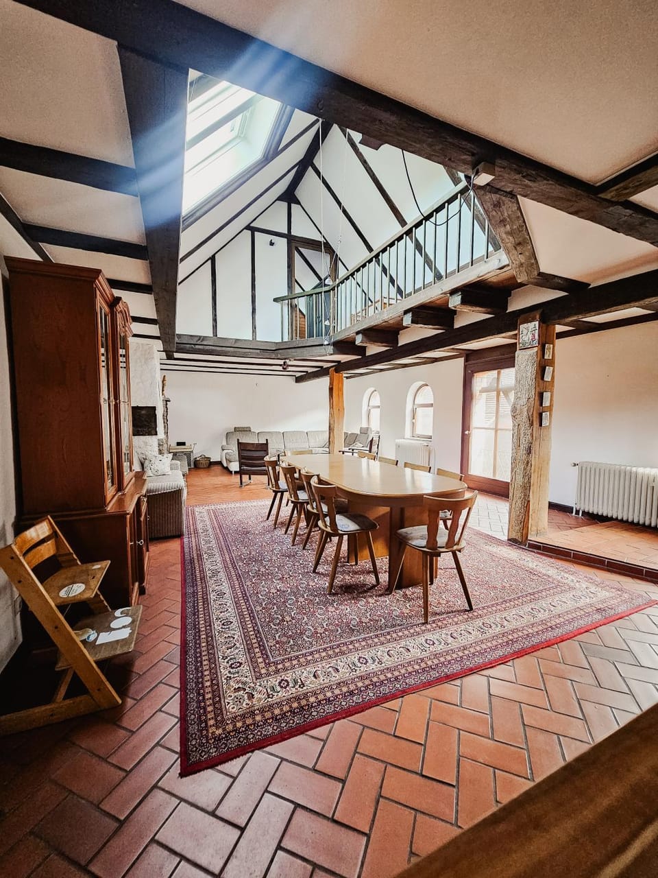 Living room, Seating area, Dining area