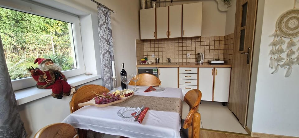 Kitchen or kitchenette, Dining area, pet friendly, stove