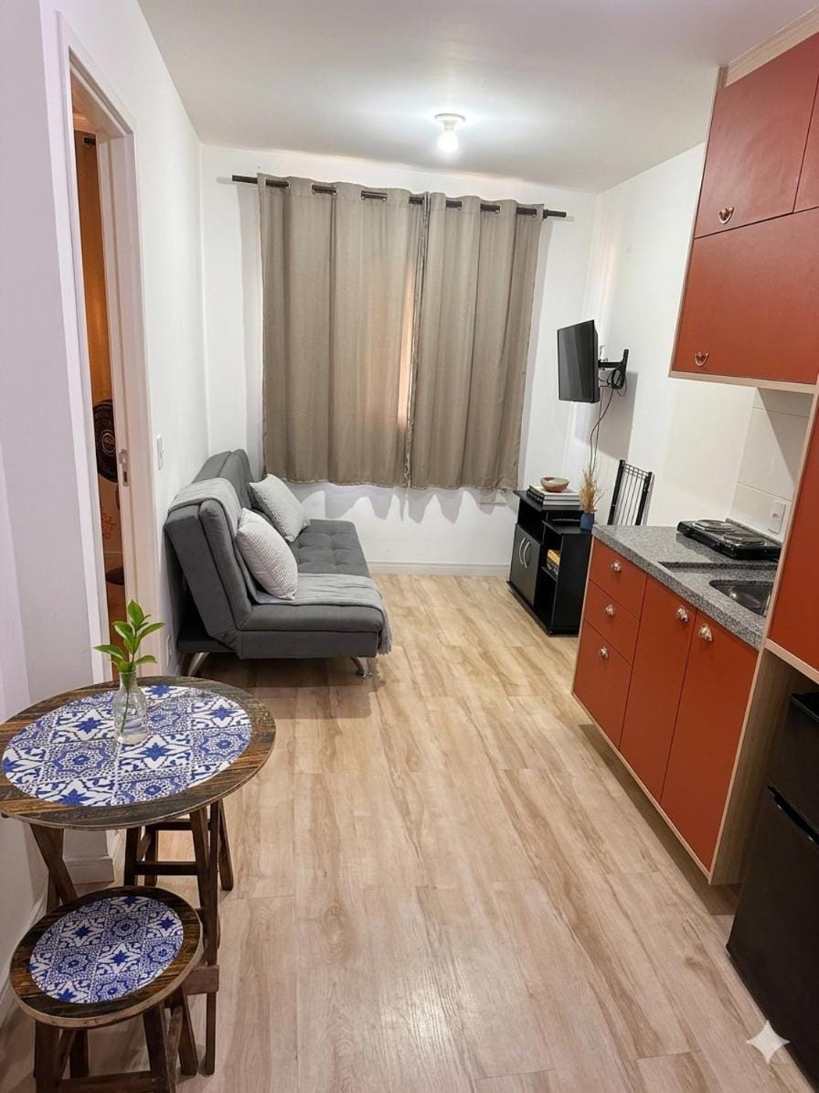 Studio Versátil: em frente à Anclivepa Tatuapé Apartment in Sao Paulo City