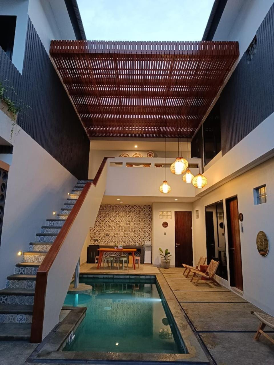 Balcony/Terrace, Pool view, Swimming pool