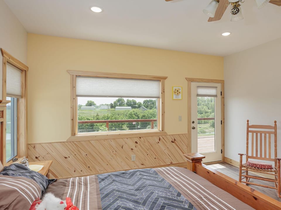 Bed, View (from property/room), Balcony/Terrace, Bedroom