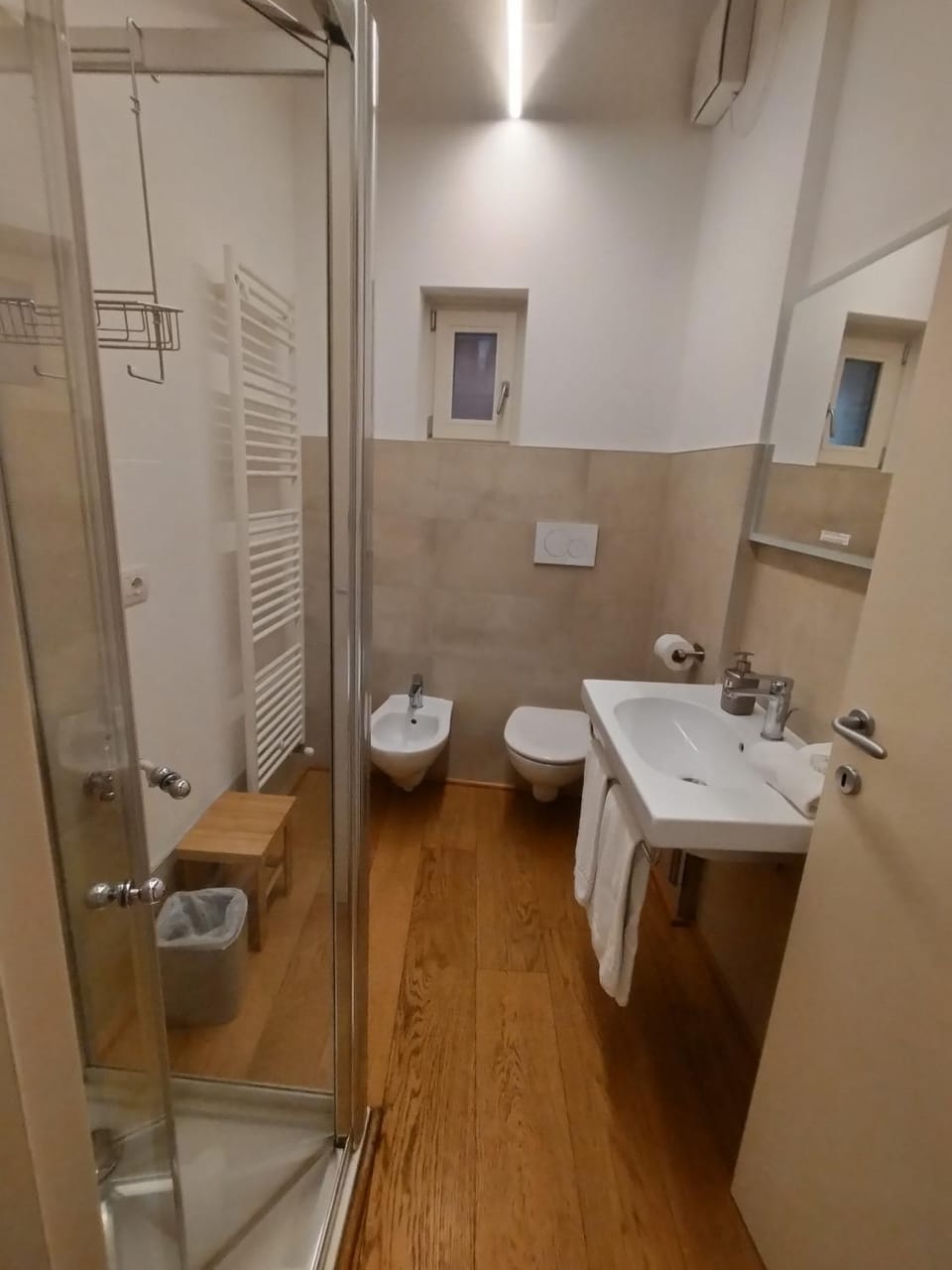 Shower, Toilet, Bathroom, bidet, towels