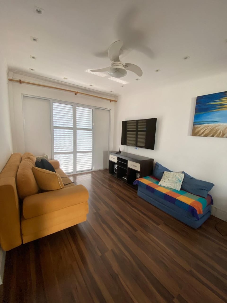 Apto Pé na Areia com wifi e ar condicionado Apartment in Santos