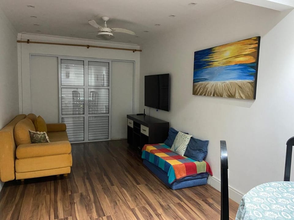 Apto Pé na Areia com wifi e ar condicionado Apartment in Santos