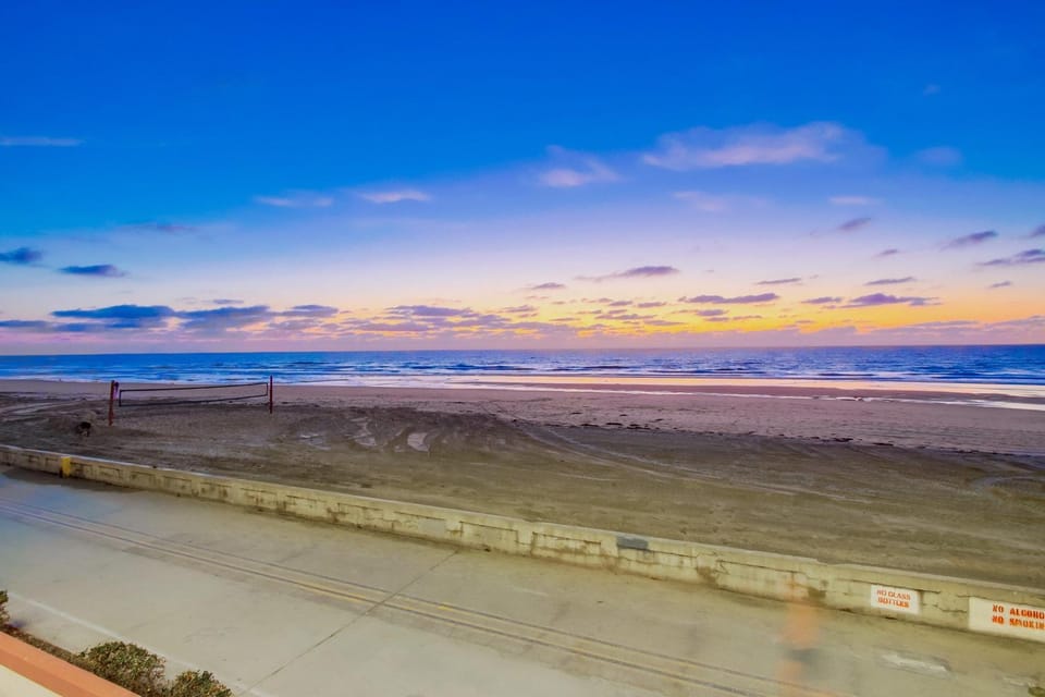 Natural landscape, Beach, Sea view, Sunset
