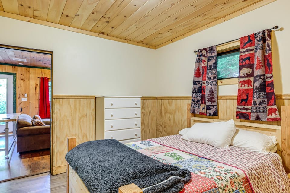 10 Mi to Gore Mountain! Pet-Friendly Cabin Cabin in Indian Lake