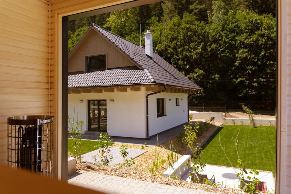 Summer, Garden, Sauna