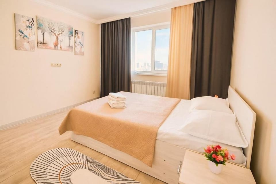 Two-room apartment on the 17th floor Apartment in Kazakhstan