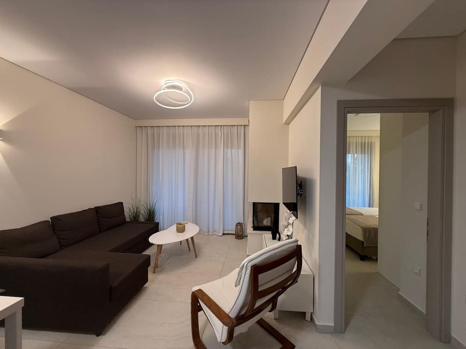 Darion Blue Apartments House in Nikiti
